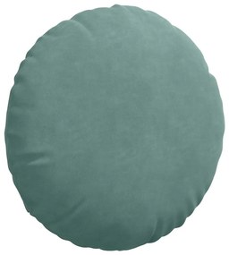 vidaXL Μαξιλάρια καθισμάτων 2 pcs Θαλασσί Ø 40 x 13 εκ. Βελούδο