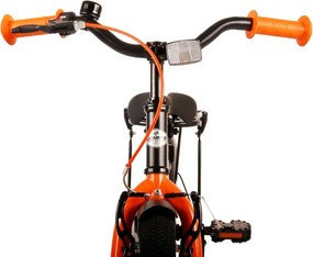 Thombike 16 Inch 23 cm Boys Coaster Brake Black/Orange