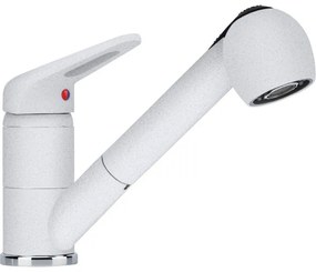 Franke Novara Plus Ντους Λευκό Χαμηλή Μπαταρία Κουζίνας