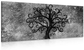 Εικόνα ασπρόμαυρο δέντρο της ζωής - 120x60