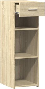 vidaXL Ντουλάπι Sonoma Δρυς 30x42,5x93 εκ. από Επεξεργασμένο Ξύλο