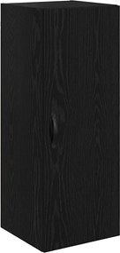 vidaXL Επιτοίχιο ντουλάπι Μαύρη Οξυά 34,5 x 34 x 90 εκ.