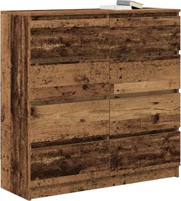 vidaXL Ντουλάπι Παλιό Ξύλο 100x35x99 εκ. από Επεξεργασμένο Ξύλο