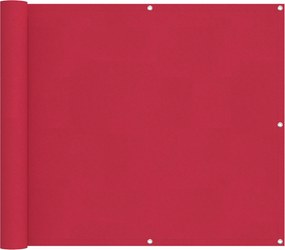 vidaXL Οθόνη Μπαλκονιού Μπορντό 90 x 300 cm