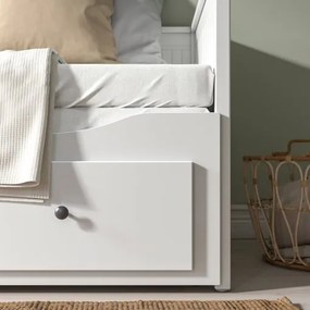 HEMNES κρεβάτι επισκέπτη day bed 3 συρτάρια/2 στρώματα, 80x200 cm 095.215.00