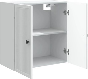 vidaXL Τοίχου Ντουλάπα Λευκό 59 x 31 x 60 εκ Επεξεργασμένο Ξύλο