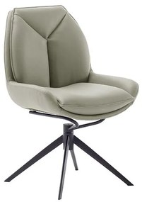 Bali Καρεκλα Relax Μαύρη + Υποπόδιο 83x86x102 cm