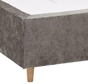 Επενδυμένο Κρεβάτι New Amsterdam Fylliana Μπέζ 90x200 εκ. 90x208x124 εκ.