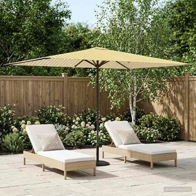 vidaXL Ομπρέλα Κήπου με Βάση 200 x 300 cm Πολυεστέρας Ορθογώνιος