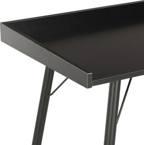 vidaXL Γραφείο Μαύρο 90 x 50 x 79 εκ.