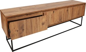TV Stand Lupin 140 - Walnut Walnut
Black