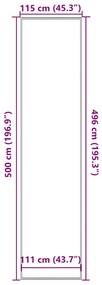 ΠΑΤΑΚΙ ΕΙΣΟΔΟΥ ΜΠΛΕ 115 X 500 ΕΚ. 4105578