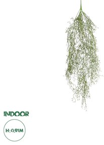 Artificial Garden HANGING AIR GRASS 20818 Τεχνητό Διακοσμητικό Κρεμαστό Φυτό Air Grass Μ22 x Π10 x Υ91cm