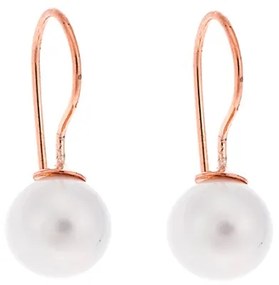 Σκουλαρίκια Senza Silver 925 Rose Gold Plated