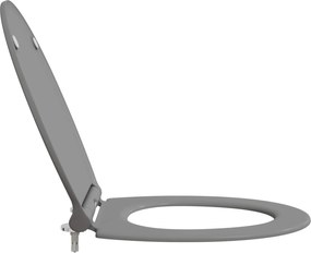 vidaXL Λεκάνη Γκρι 45,5 x 37,5 x 3,8 εκ. Δυροπλάστ