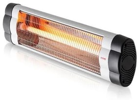 Θερμάστρα Επίτοιχη Quartz 2000W Μαύρο ΙΡ34 70-00611 Panagoulas-70-00611-Μαύρο 70-00611