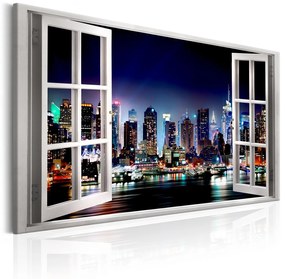 Πίνακας - Window: View of New York 120x80