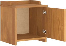 VidaXL Πάγκος διαδρόμου "SANDNES" 45x40x50 εκ.Πεύκο μασίφ ξύλο