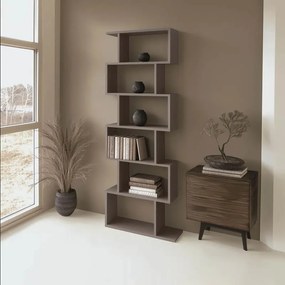 Βιβλιοθήκη Sezen μόκα 70x24x191,5 εκ. 70x24x191.5 εκ.