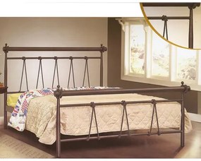 SweetDreams Μεταλλικό Κρεβάτι Ημίδιπλο 100x200 Sweet Dreams No34 Με Επιλογή Χρώματος BEST-803244