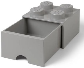 LEGO® ΚΟΥΤΙ ΑΠΟΘΗΚΕΥΣΗΣ ΤΕΤΡΑΓΩΝΟ ΓΚΡΙ ΣΥΡΤΑΡΩΤΟ - 40051740