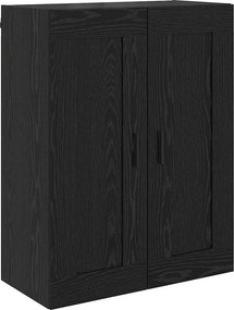 vidaXL Highboard 2 pcs Μαύρη Οξυά 69,5 x 34 x 180 εκ.