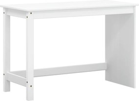 vidaXL Σετ Γραφείου και Κινητού Ντουλαπιού MOSS 2 pcs Λευκό