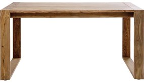 Γραφείο Authentico Nature Ξύλο Καφέ 150x70x76εκ - Ξύλο/Ρατταν/Nature