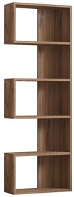 Βιβλιοθήκη Cascade pakoworld σε sonoma απόχρωση 51.8x22x150εκ