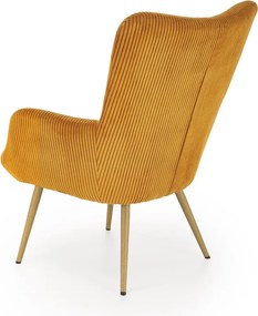 Raptor Πολυθρονα Μπρατσα Μουσταρδί