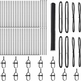 vidaXL Στύλος Περιφράξεων Γκρι 100 x 1,6 m (25 mm πλέγμα)