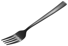 Πιρούνι Φαγητού Porto 03339 19,7cm Black Dinox Stainless Steel