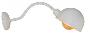 Φωτιστικό Τοίχου - Απλίκα HL-109S-1W 77-2874 Phoebe White  Homelighting Metal