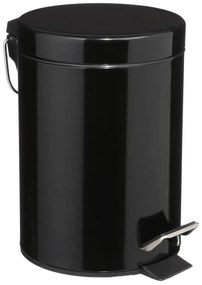 Kαλάθι απορριμμάτων 5Five με χωρητικότητα 3L και διαστάσεις 21.5x16.7x24.5cm - Black