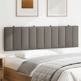 vidaXL Μαξιλάρι για Κεφαλάρι Taupe 180 εκ. Υφασμάτινο