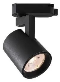 Σποτ Φωτιστικό Μονοφασικής Ράγας 10W IP20 3CCT Inlight-T1-05700-Black-Μαύρο T1-05700-Black