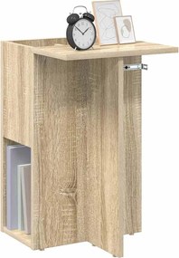 vidaXL End Table Δρύς Sonoma 35 x 40 x 55 εκ. Επεξεργασμένο ξύλο