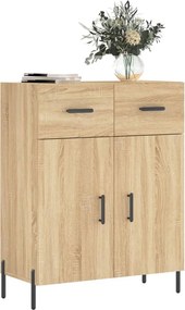 vidaXL Ντουλάπι Sonoma Δρυς 69,5 x 34 x 90 εκ. από Επεξεργασμένο Ξύλο