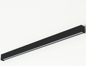 Φωτιστικό Τοίχου - Απλίκα Straight L 7595 122x7cm 22W Led Black-White Nowodvorski