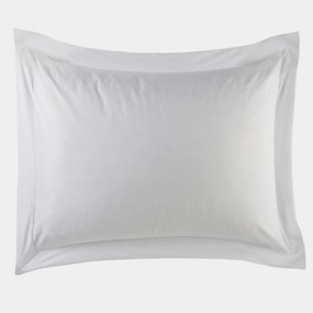 Μαξιλαροθήκη Ξενοδοχείου Oxford White 52Χ75+20+5 52% Cotton 48% Polyester 144TC 52 X 75 52x75cm Cotton-Polyester