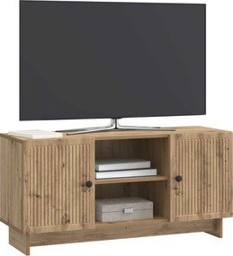 vidaXL Ντουλάπι TV 102 x 34,5 x 50 εκ. Artisan Δρυς Επεξεργασμένο Ξύλο