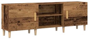 vidaXL Καναπές τηλεόρασης Παλαιό ξύλο 150 x 30 x 50 cm