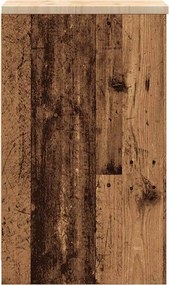 vidaXL ντουλάπι αποθήκευσης γκαράζ 30x51x85 εκ μασίφ ξύλο πεύκο