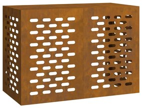 vidaXL Κάλυμμα κλιματιστικού Σκ rusty 100 x 50 x 70 cm