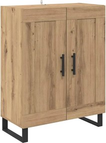 vidaXL Highboard 2 pcs Artisan Oak Επεξεργασμένο ξύλο