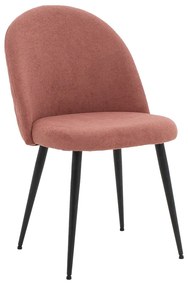 Intrahome Καρέκλα Graceful Intrahome ύφασμα μπουκλέ σάπιο μήλο-πόδι μαύρο | SKU: INTRAPA-104111129