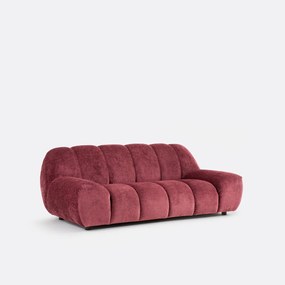 Τριθέσιος καναπές από χοντρό βελούδο, Nuria
