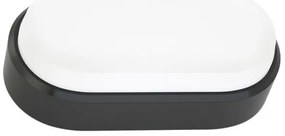 Απλίκα Φωτιστικό Τοίχου LED 11,4W IP65 HER-12 Heronia Lighting-42-0020-Μαύρο 42-0020