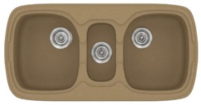Sanitec Classic 303 Metallic Coffee Νεροχύτης