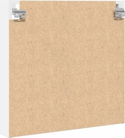 vidaXL Ραφιέρα Λευκή 60 x 8,5 x 58 εκ. από Επεξεργασμένο Ξύλο